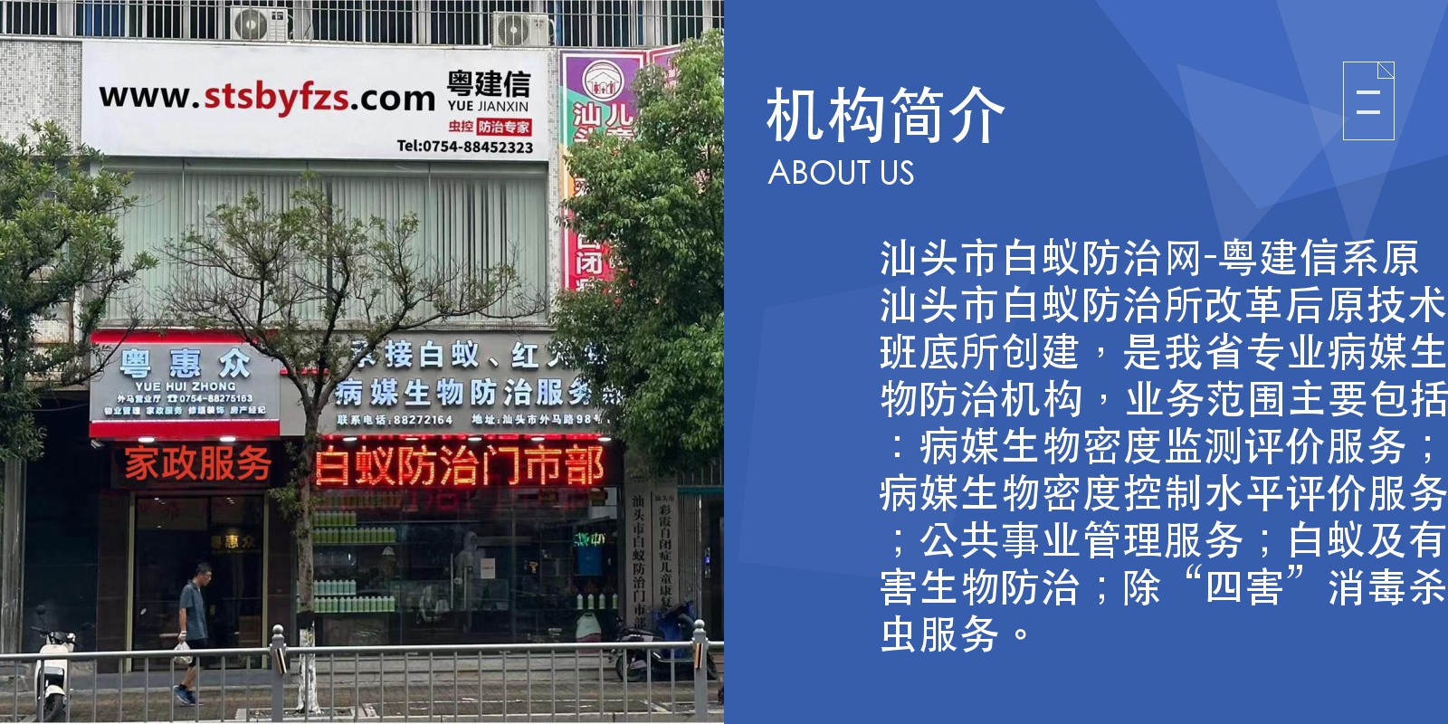 汕头市白蚁防治网机构简介
